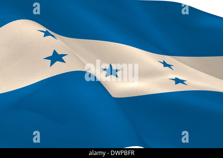 Honduran flag Stock Photo