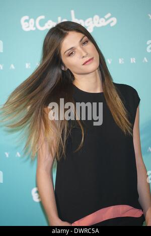 Madrid, Spain. 12th Mar, 2014. Model ELISA SEDNAOUI launches the new 'El  Corte Ingles' Spring campaign at the Casino Gran Via. Credit: Jack  Abuin/ZUMAPRESS.com/Alamy Live News Stock Photo - Alamy