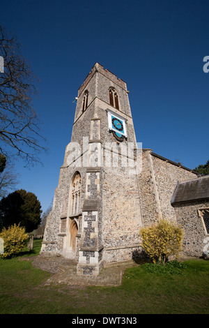 Saxlingham Nethergate Church Norfolk Stock Photo