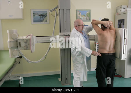 Heart radiography Stock Photo