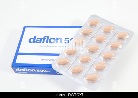 Daflon 500 MG Tablet - Pack Of 5 - Grace Basket