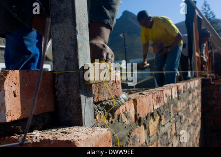 Builing line is slightly elastic. This is used to indicate a level to ...