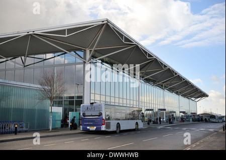 Bristol airport terminal, Bristol, UK Stock Photo