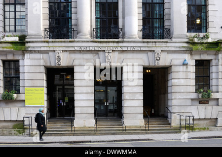 Camden Town Hall Judd Street King's Cross London England Uk Stock Photo 