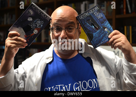 Author Adam-Troy Castro meets fans and discusses his new book 'Gustav Gloom and the People Taker' at Books and Books Coral Gables, Florida - 14.10.12 Featuring: Author Adam-Troy Castro Where: CORAL GABLES, Florida, United States When: 14 Oct 2012 Stock Photo