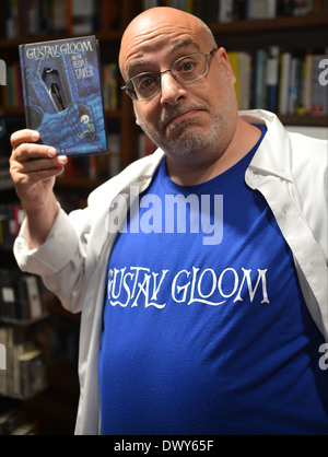 Author Adam-Troy Castro meets fans and discusses his new book 'Gustav Gloom and the People Taker' at Books and Books Coral Gables, Florida - 14.10.12 Featuring: Author Adam-Troy Castro Where: CORAL GABLES, Florida, United States When: 14 Oct 2012 Stock Photo