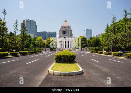 National Diet Building, Tokyo, Japan Stock Photo