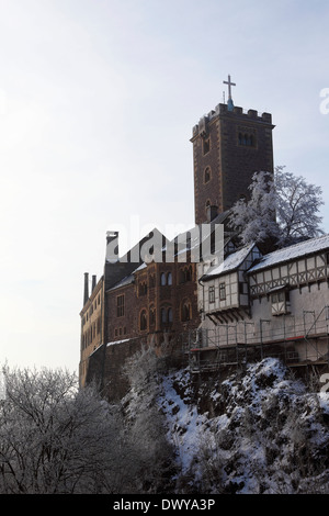 Wartburg Castle near Eisenach, Germany. Stock Photo