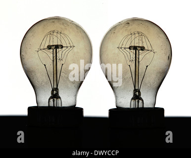 Electric bulb lights Stock Photo