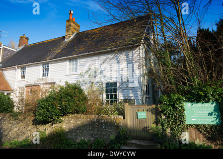 Monk's House, the home of Leonard and Virginia Woolf 1919-1969 in the village of Rodmell, East Sussex, UK Stock Photo