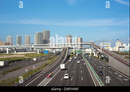 A View of Tokyo Gate Bridge, Tokyo, Japan Stock Photo