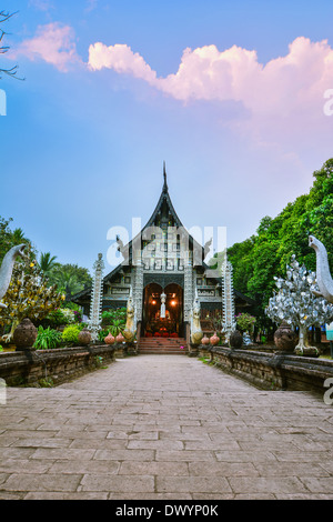 Wat Lok Moli temple in Chiang Mai Stock Photo