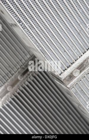 Radiator metal fabrication Stock Photo