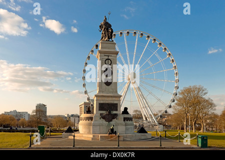 National Armada Memorial on Plymouth Hoe commemorating the