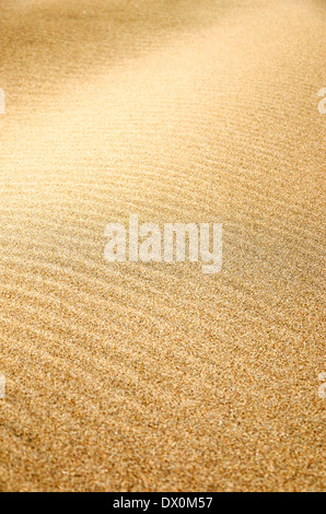 Sand texture on a beach in Oregon Stock Photo