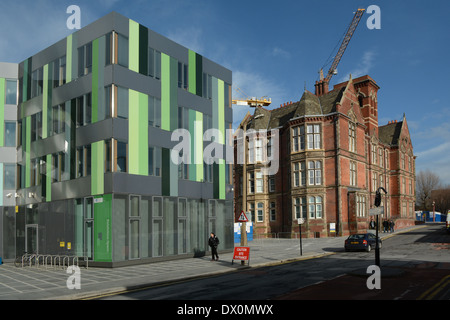 Sheffield University Jessop West Building - Architecture from the City of Sheffield, England, UK Stock Photo