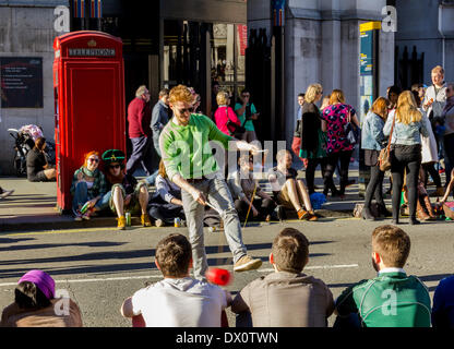 London, UK. 16th Mar, 2014. St Patrick's Day celebrations at Trafalgar Square in London Credit:  Mike Clegg/Alamy Live News Stock Photo