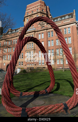 Sackville Street Building, part of The University of Manchester Stock Photo