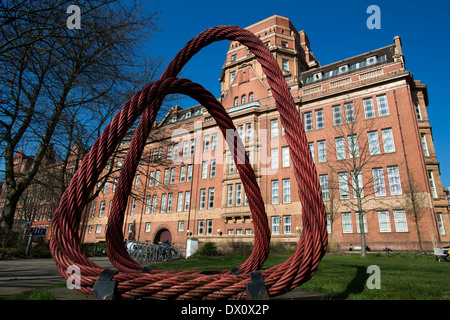 Sackville Street Building, part of The University of Manchester Stock Photo