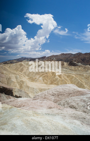 death valley national park,california,USA-august 3,2012:view of death valley Stock Photo