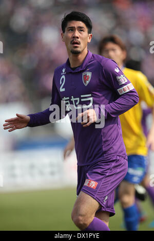 Kyoto, Japan. © Aflo Co. Ltd. 16th Mar, 2014. Ryusuke Sakai (Sanga) Football/Soccer : 2014 J.League Division 2 match between Kyoto Sanga F.C. 0-0 Tochigi SC at Nishikyogoku Stadium in Kyoto, Japan. Credit:  Aflo Co. Ltd ./Alamy Live News Stock Photo