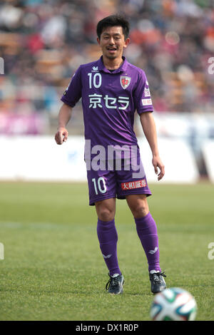 Kyoto, Japan. © Aflo Co. Ltd. 16th Mar, 2014. Kohei Kudo (Sanga) Football/Soccer : 2014 J.League Division 2 match between Kyoto Sanga F.C. 0-0 Tochigi SC at Nishikyogoku Stadium in Kyoto, Japan. Credit:  Aflo Co. Ltd ./Alamy Live News Stock Photo