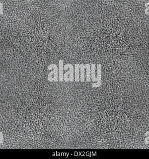 texture of gray leather tanned. seamless background Stock Photo
