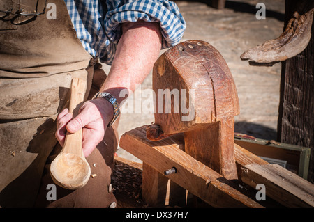 Landis Valley farm museum.  Lancaster PA  A historical collection of late 1800s early 1900's farm equipment & American antiques Stock Photo