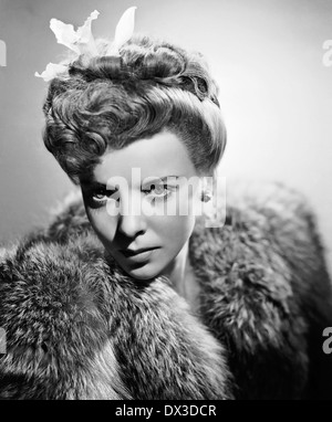 IDA LUPINO (1918-1995) English-American film actress about 1940 Stock Photo