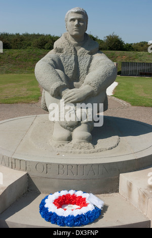 The RAF Memorial at Capel-le-Ferne Kent England UK Stock Photo