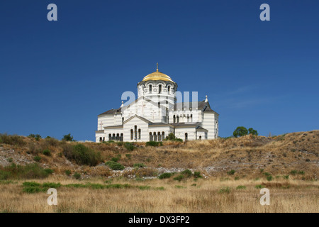 St Vladimir's church in Chersonese, Sevastopol, Crimea Stock Photo