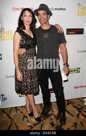 Illeana Douglas, Johnathon Schaech 'Easy to Assemble' Season 4 premiere screening held at Sundance Theatre West Hollywood, California - 15.10.12 Featuring: Illeana Douglas, Johnathon Schaech Where: West Hollywood, California, United States When: 15 Oct 2012 Stock Photo