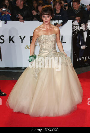 Helen McCrory James Bond Skyfall World Premiere held at the Royal Albert Hall- Arrivals London, England - 23.10.12 Featuring: H Stock Photo