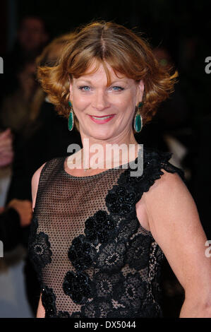 Samantha Bond James Bond Skyfall World Premiere held at the Royal