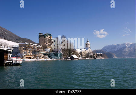 Wolfgangsee, St. Wolfgang im Salzkammergut, Austria Stock Photo