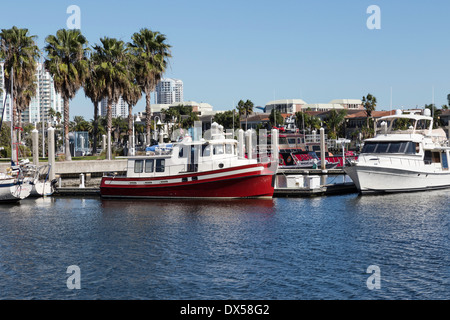 Davis island Yacht Club, Tampa Florida Stock Photo