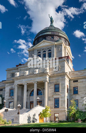 Montana's State Capitol Building, Helena, Montana, USA Stock Photo