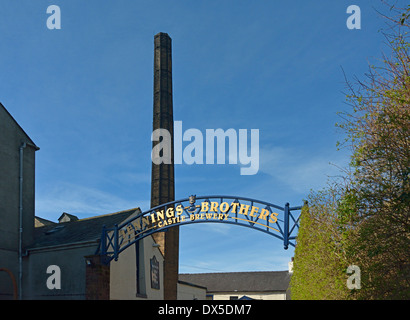 Jennings Brothers Castle Brewery. Cockermouth, Cumbria, England, United Kingdom, Europe. Stock Photo