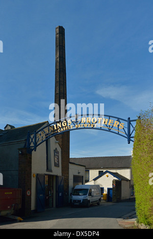 Jennings Brothers Castle Brewery. Cockermouth, Cumbria, England, United Kingdom, Europe. Stock Photo