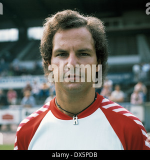 football, Bundesliga, 1976/1977, Rot Weiss Essen, team presentation, portrait Hartmut Huhse Stock Photo