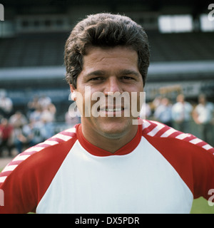 football, Bundesliga, 1976/1977, Rot Weiss Essen, team presentation, portrait Hans Doerre Stock Photo