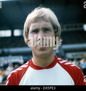football, Bundesliga, 1976/1977, Rot Weiss Essen, team presentation, portrait Hans-Guenter Neues Stock Photo