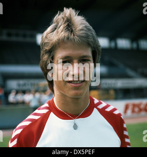 football, Bundesliga, 1976/1977, Rot Weiss Essen, team presentation, portrait Siegfried Boenighausen Stock Photo