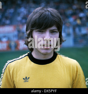 football, Bundesliga, 1976/1977, Borussia Dortmund, team presentation, portrait Dietmar Otto Stock Photo