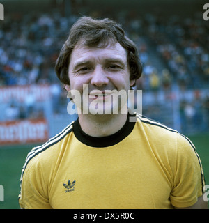 football, Bundesliga, 1976/1977, Borussia Dortmund, team presentation, portrait Willi Lippens Stock Photo