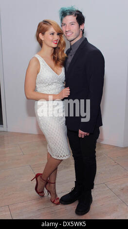 Los Angeles, California, USA. 18th Mar, 2014. Debby Ryan, Josh Dun attend 2nd Annual Norma Jean Gala at The Paley Center for Media on March 18th, 2014 Beverly Hills, California, USA. Credit:  TLeopold/Globe Photos/ZUMAPRESS.com/Alamy Live News Stock Photo