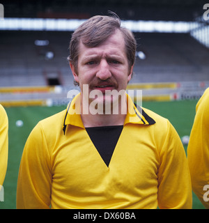 football, Bundesliga, 1978/1979, Borussia Dortmund, team presentation, portrait Lothar Huber Stock Photo