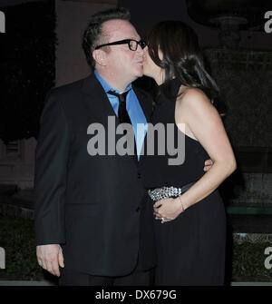 Tom Arnold, Ashley Groussman 23rd Annual Chris Evert/Raymond James Pro-Celebrity Tennis Classic Gala at Boca Raton Resort Featu Stock Photo