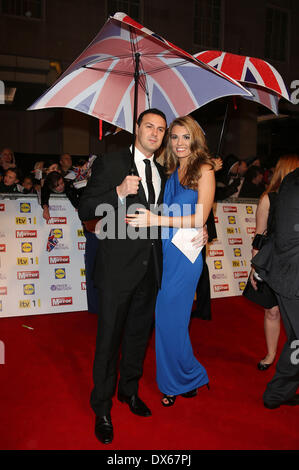 Paddy McGuinness and wife Christine Martin The Daily Mirror Pride of Britain Awards 2012 held at Grosvenor House hotel - Arrivals London, England - 29.10.12 Where: London, United Kingdom When: 29 Oct 2012 Stock Photo