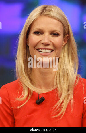 Gwyneth Paltrow appears on 'El Hormiguero' TV Show at Vertice Studios Madrid, Spain - 29.10.12 Featuring: Gwyneth Paltrow Where Stock Photo